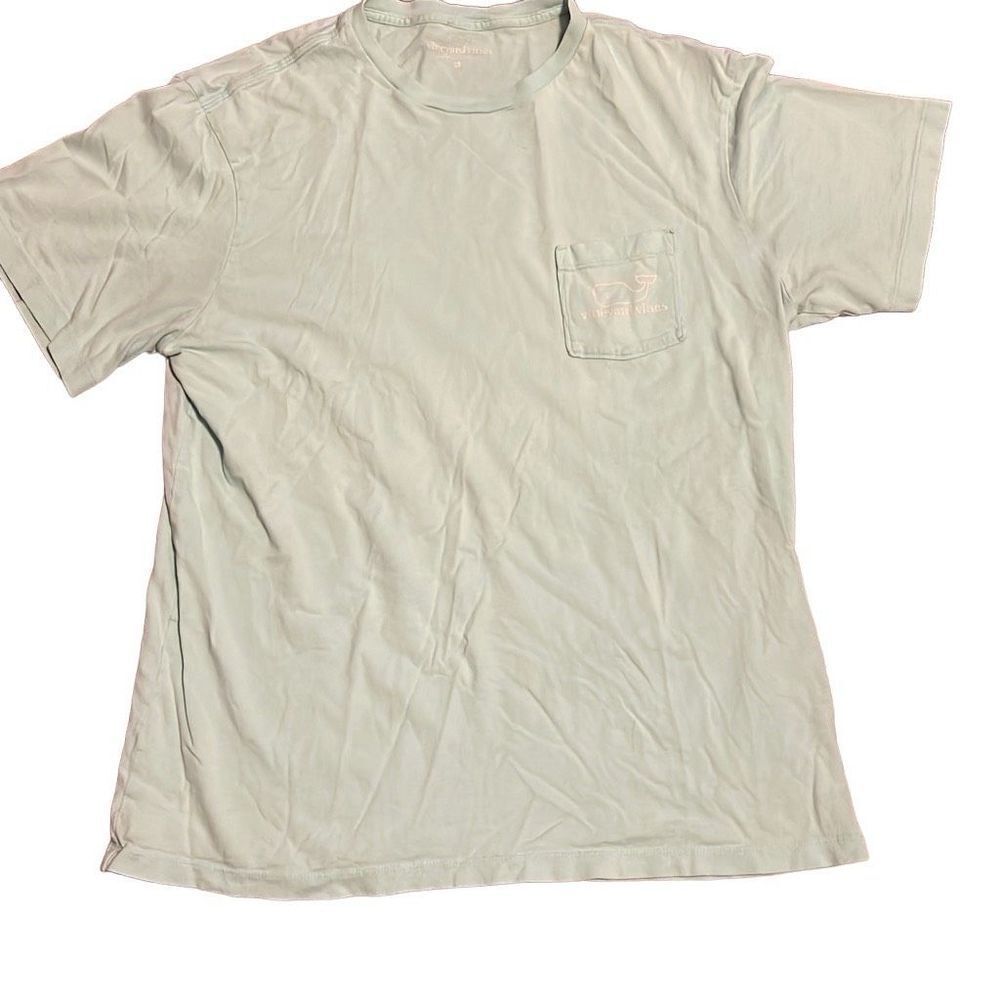 Vineyard vines tee mint green size medium